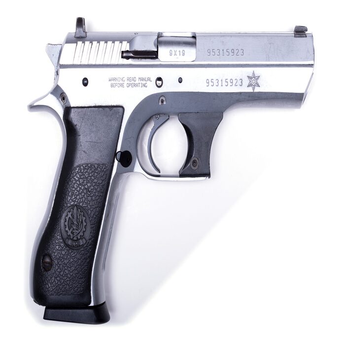 IWI JERICHO 941 F HARD CHROME 9MM ISRAELI POLICE SURPLUS GRADE-1